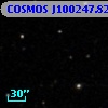 COSMOS J100247.82+015019.7