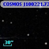 COSMOS J100221.72+015016.2