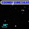 COSMOS J100216.89+015019.4