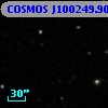 COSMOS J100249.90+015012.0