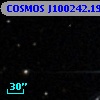 COSMOS J100242.19+015006.0