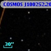 COSMOS J100252.20+015002.0