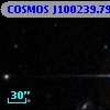 COSMOS J100239.79+015001.5