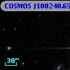 COSMOS J100240.65+015000.6