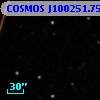 COSMOS J100251.75+014959.6