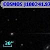 COSMOS J100241.97+014957.5
