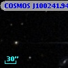 COSMOS J100241.94+014949.6