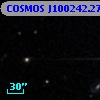COSMOS J100242.27+014943.6
