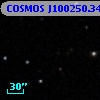 COSMOS J100250.34+014932.9