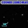COSMOS J100248.65+014930.3
