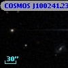 COSMOS J100241.23+014916.6