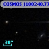 COSMOS J100240.77+014916.8