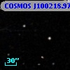COSMOS J100218.97+014915.0