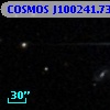 COSMOS J100241.73+014909.4