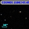 COSMOS J100247.49+014909.9
