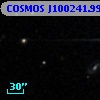 COSMOS J100241.99+014909.4