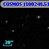 COSMOS J100248.51+014859.4