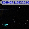 COSMOS J100222.90+014854.3