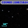 COSMOS J100250.84+014854.5