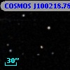 COSMOS J100218.78+014849.5