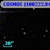 COSMOS J100222.94+014839.3