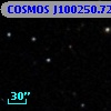 COSMOS J100250.72+014843.7