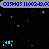 COSMOS J100249.66+014841.1