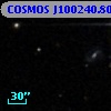 COSMOS J100240.80+014837.0