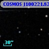 COSMOS J100221.82+014836.5