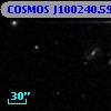 COSMOS J100240.59+014833.2