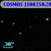 COSMOS J100250.20+014903.4