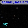 COSMOS J100217.73+014829.3