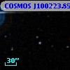 COSMOS J100223.85+014829.5