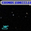 COSMOS J100222.11+014805.5