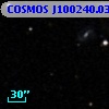 COSMOS J100240.03+014804.0