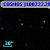 COSMOS J100222.28+014805.5