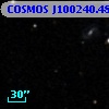 COSMOS J100240.48+014759.6