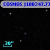 COSMOS J100247.77+014754.4