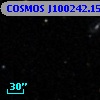 COSMOS J100242.15+014754.2