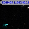COSMOS J100240.21+014739.6
