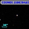 COSMOS J100204.65+015713.6