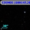 COSMOS J100147.20+015620.8
