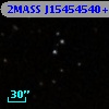 2MASS J15454540+5828567