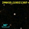 2MASS J10021367+0155491