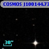 COSMOS J100144.73+015429.7