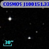 COSMOS J100151.33+015348.9