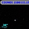 COSMOS J100115.19+015712.0