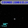 COSMOS J100115.14+015709.1