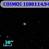 COSMOS J100114.94+015634.4
