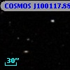 COSMOS J100117.88+015601.2